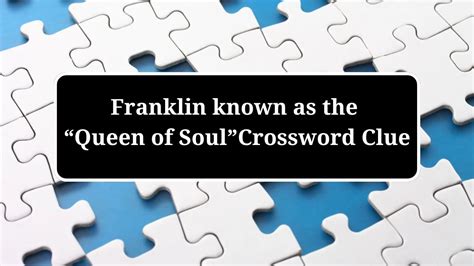 soul crossword clue